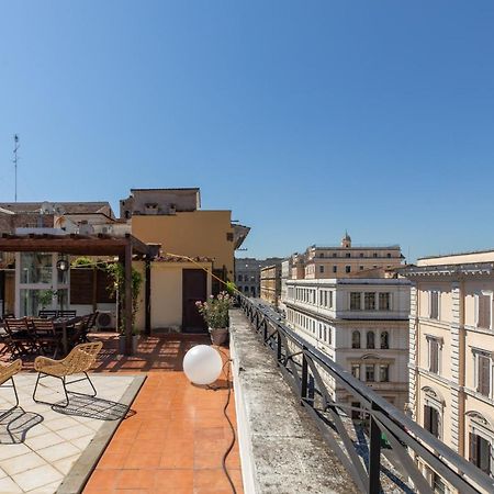 Iflat Monti Penthouse Panoramic View Apartment Rome Luaran gambar