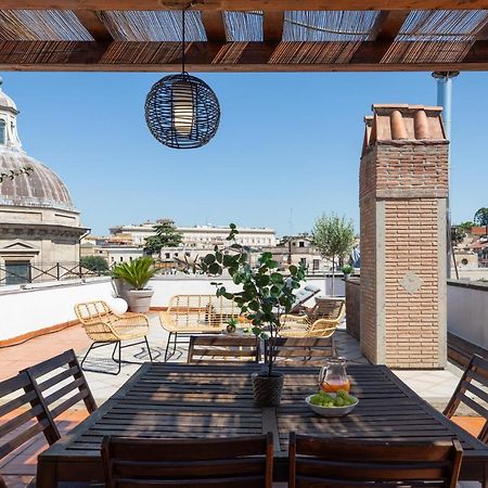 Iflat Monti Penthouse Panoramic View Apartment Rome Luaran gambar
