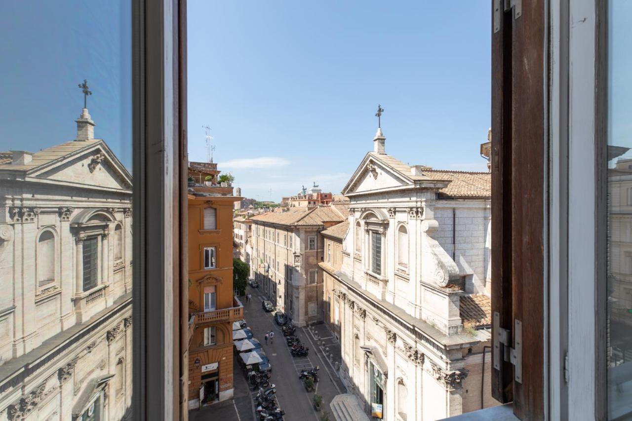 Iflat Monti Penthouse Panoramic View Apartment Rome Luaran gambar