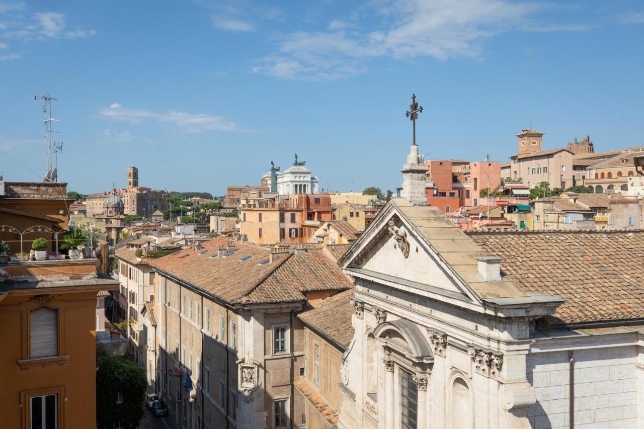Iflat Monti Penthouse Panoramic View Apartment Rome Luaran gambar