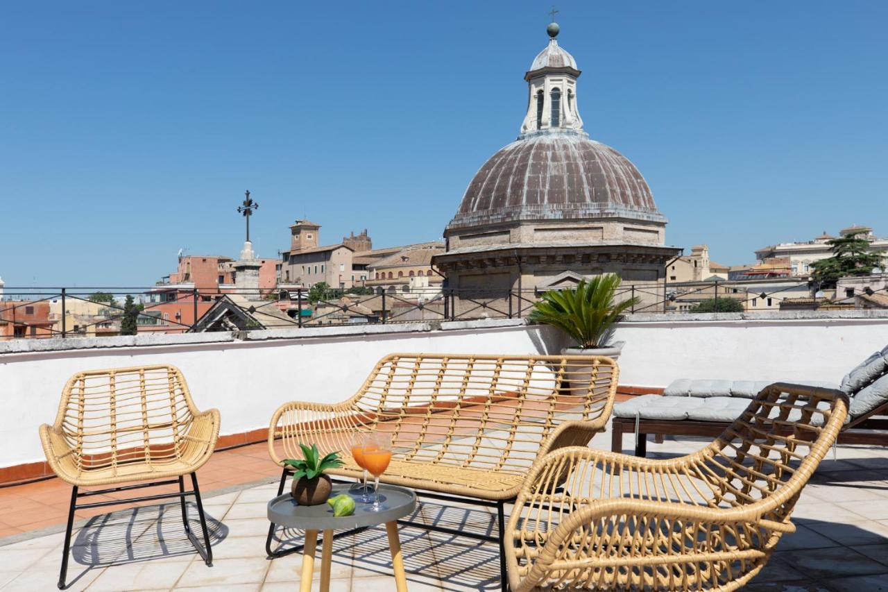 Iflat Monti Penthouse Panoramic View Apartment Rome Luaran gambar