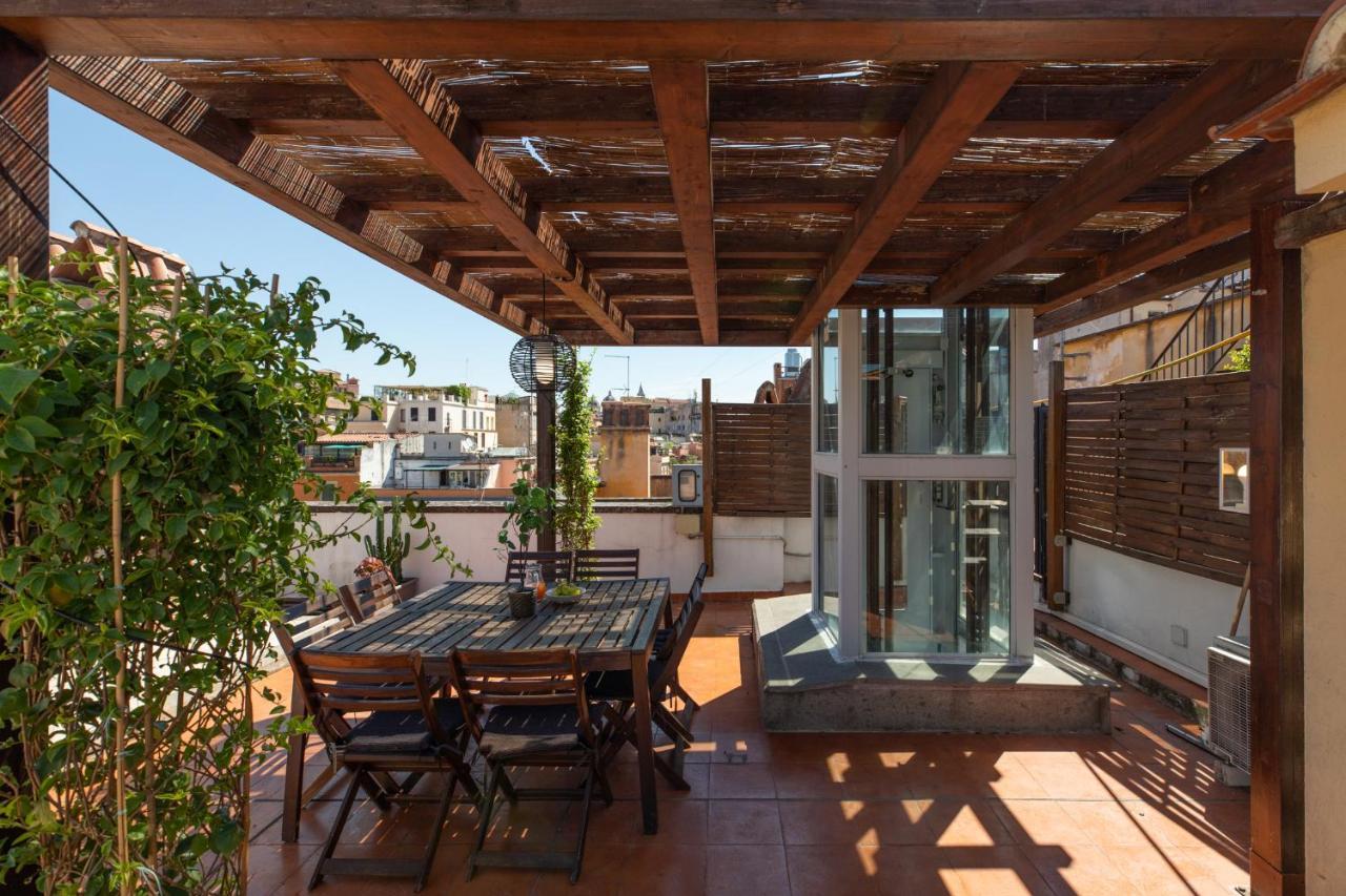 Iflat Monti Penthouse Panoramic View Apartment Rome Luaran gambar
