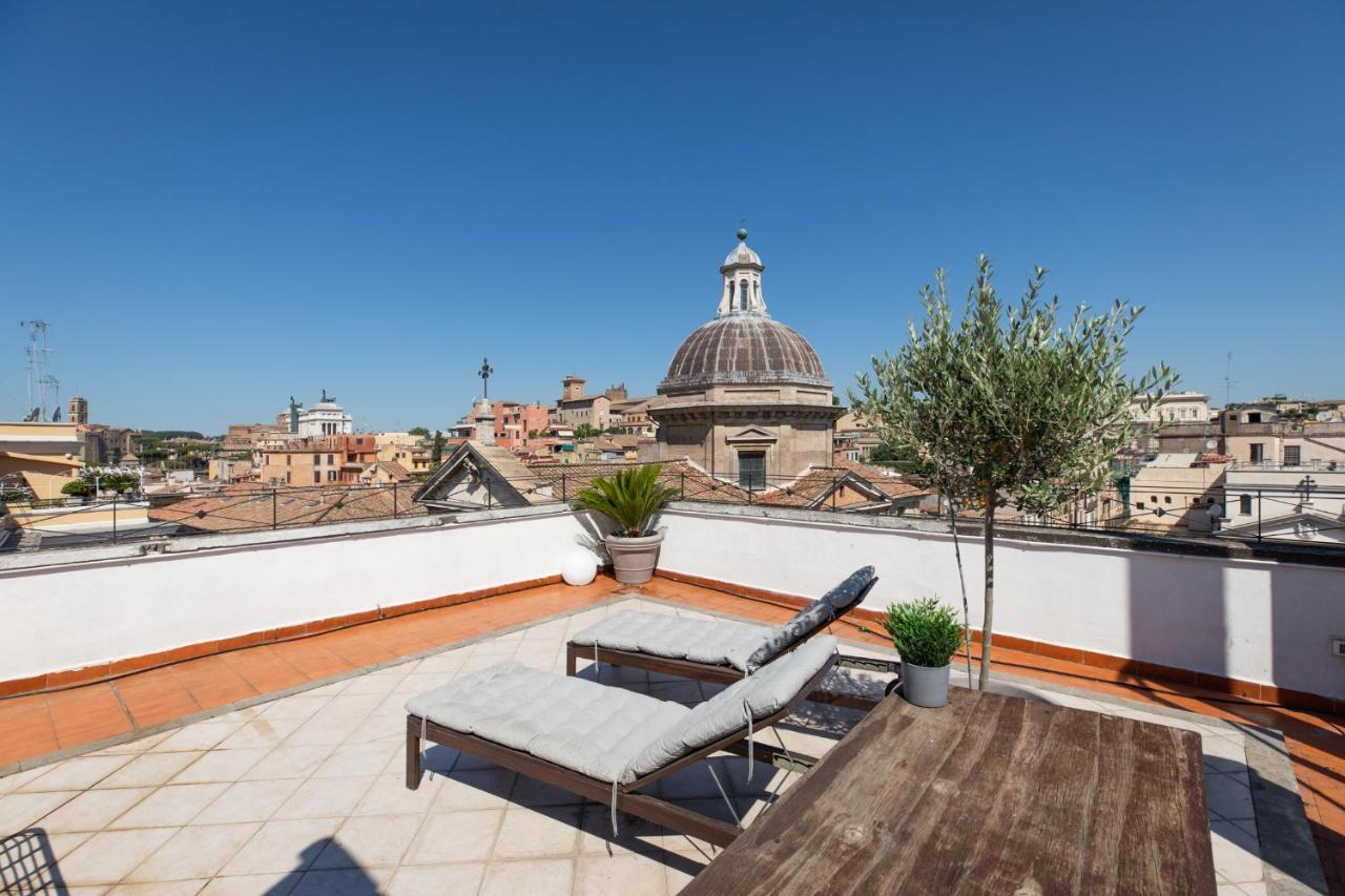 Iflat Monti Penthouse Panoramic View Apartment Rome Luaran gambar